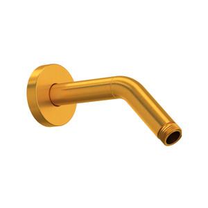 DISCONTINUED 7" Reach Wall Mount Shower Arm - Satin Gold | Model Number: 70227SASG