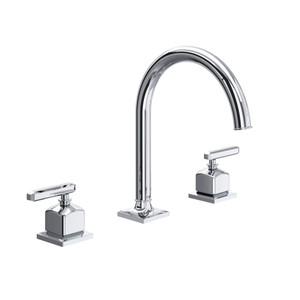 Apothecary™ Widespread Lavatory Faucet With C-Spout - Polished Chrome | Model Number: AP08D3LMAPC