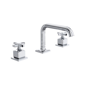 Apothecary™ Widespread Lavatory Faucet With U-Spout - Polished Chrome | Model Number: AP09D3XMAPC