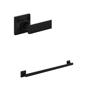 Apothecary 24 Inch Towel Bar - Matte Black | Model Number: AP25WTB24MB - Product Knockout
