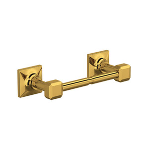 Apothecary Toilet Paper Holder - Unlacquered Brass | Model Number: AP25WTPULB - Product Knockout