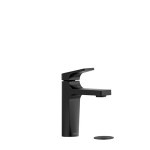 Ode Single Handle Bathroom Faucet with Lever Handle - Black | Model Number: ODS01BK - Product Knockout