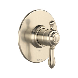 Arcana 1/2 Inch Pressure Balance Trim with Lever Handle - Satin Nickel | Model Number: TAC51W1LMSTN - Product Knockout