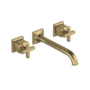Apothecary™ Wall Mount Lavatory Faucet Trim - Antique Gold | Model Number: TAP08W3XMAG