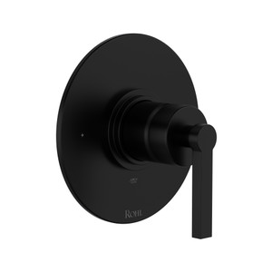 Lombardia 1/2 Inch Pressure Balance Trim with Lever Handle - Matte Black | Model Number: TLB51W1LMMB - Product Knockout