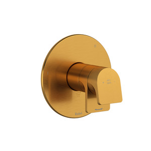 Ode™ 1/2" Therm & Pressure Balance Trim With 3 Functions - Brushed Gold | Model Number: TOD47BG