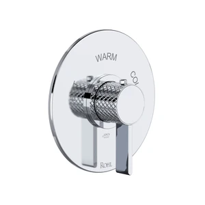 Tenerife™ 3/4" Thermostatic Trim Without Volume Control - Polished Chrome | Model Number: TTE13W1LMAPC
