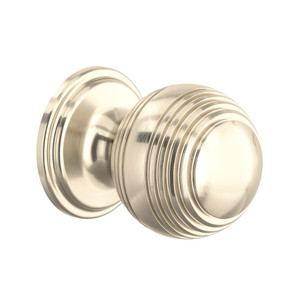 Large Contour Drawer Pull Knobs - Set of 5 - Satin Nickel | Model Number: U.6570STN
