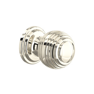 Small Contour Drawer Pull Knobs - Set of 5 - Polished Nickel | Model Number: U.6571PN