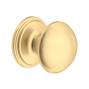 Large Button Drawer Pull Handle - Satin English Gold | Model Number: U.6580SEG - Product Knockout
