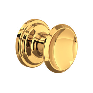 Small Concave Drawer Pull Knobs - Set of 5 - English Gold | Model Number: U.6591EG