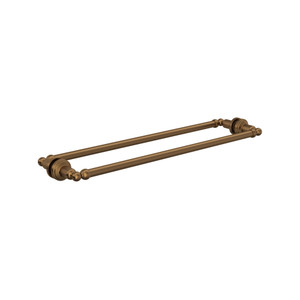 24 Inch Shower Door Pull Handle - English Bronze | Model Number: U.6913EB - Product Knockout