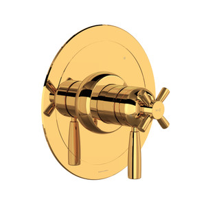 Holborn™ 1/2" Therm & Pressure Balance Trim With 3 Functions - English Gold | Model Number: U.THB47W1LS-EG