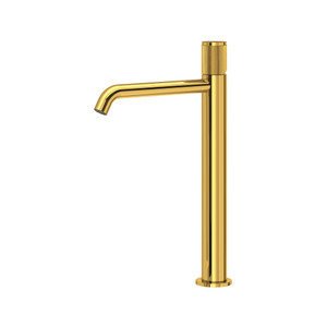 Amahle Single Handle Tall Bathroom Faucet - Unlacquered Brass | Model Number: AM02D1IWULB - Product Knockout