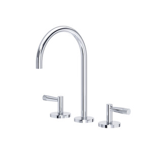 Amahle™ Widespread Lavatory Faucet With C-Spout - Polished Chrome | Model Number: AM08D3LMAPC