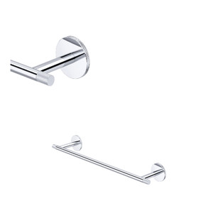 Amahle 18" Towel Bar - Polished Chrome | Model Number: AM25WTB18APC - Product Knockout