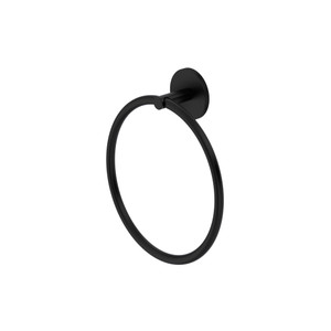 Amahle Towel Ring - Matte Black | Model Number: AM25WTRMB - Product Knockout