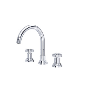 Campo™ Widespread Lavatory Faucet With C-Spout - Polished Chrome | Model Number: CP08D3IWAPC