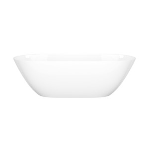 Lussari 70" x 30" Freestanding Soaking Bathtub - Standard White | Model Number: LU3-N-SW-NO - Product Knockout