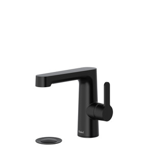 Nibi Single Handle Bathroom Faucet With Side Handle - Black | Model Number: NBS01SHBK - Product Knockout