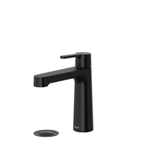 Nibi Single Handle Bathroom Faucet With Top Handle - Black | Model Number: NBS01THBK - Product Knockout