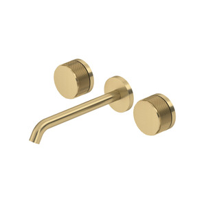 Amahle™ Wall Mount Lavatory Faucet Trim - Antique Gold | Model Number: TAM08W3IWAG