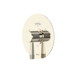 Amahle™ 3/4" Thermostatic Trim Without Volume Control - Polished Nickel | Model Number: TAM13W1LMPN