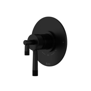 Amahle 1/2" Thermostatic & Pressure Balance Trim With 2 Functions - Matte Black | Model Number: TAM44W1LMMB - Product Knockout