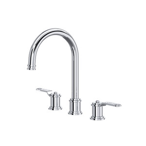Armstrong™ Widespread Lavatory Faucet With C-Spout - Polished Chrome | Model Number: U.AR08D3HTAPC