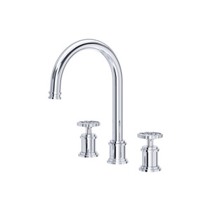 Armstrong™ Widespread Lavatory Faucet With C-Spout - Polished Chrome | Model Number: U.AR08D3IWAPC