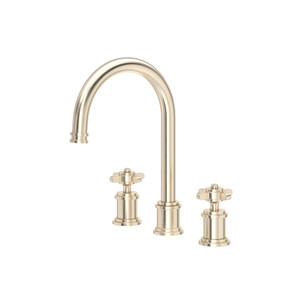 Armstrong™ Widespread Lavatory Faucet With C-Spout - Satin Nickel | Model Number: U.AR08D3XMSTN