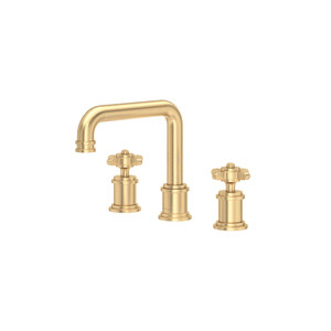Armstrong™ Widespread Lavatory Faucet With U-Spout - Satin English Gold | Model Number: U.AR09D3XMSEG