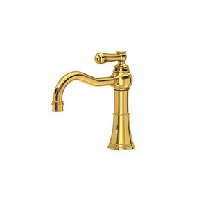 Edwardian™ Single Handle Lavatory Faucet - Unlacquered Brass | Model Number: U.GA01D1ULB