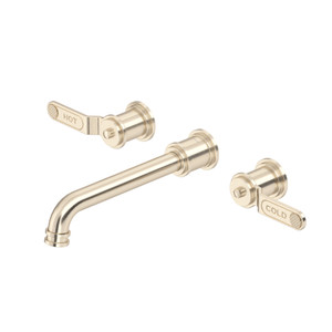 Perrin & Rowe Armstrong™ Wall Mount Lavatory Faucet Trim
