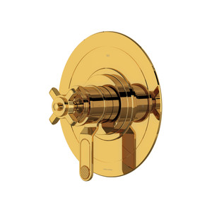 Armstrong™ 1/2" Therm & Pressure Balance Trim With 3 Functions - Unlacquered Brass | Model Number: U.TAR23W1XMULB