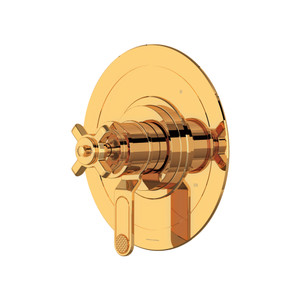 Armstrong 1/2" Thermostatic & Pressure Balance Trim With 5 Functions - English Gold | Model Number: U.TAR45W1XMEG - Product Knockout