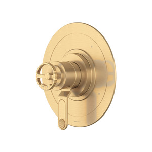 Armstrong™ 1/2" Therm & Pressure Balance Trim With 3 Functions - Satin English Gold | Model Number: U.TAR47W1IWSEG
