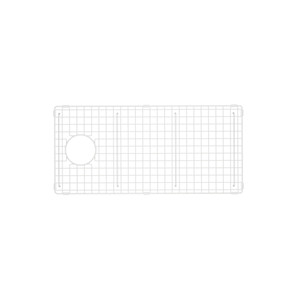 Wire Sink Grid for ALUM3319WS Kitchen Sink - Biscuit | Model Number: WSGALUM3319WSBS