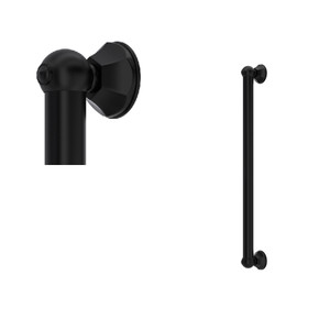 DISCONTINUED 24" Grab Bar - Matte Black | Model Number: 1278MB