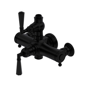 Palladian Exposed Therm Valve With Volume & Temperature Control - Matte Black | Model Number: A4817LMMB - Product Knockout