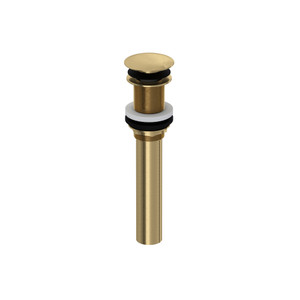 Lavatory Push Drain Without Overflow - Antique Gold | Model Number: 5445AG