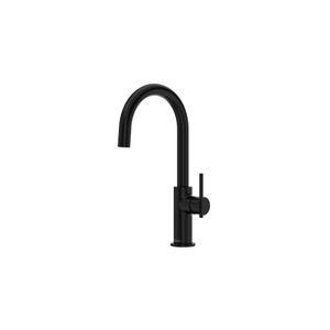 Lateral™ Bar/Food Prep Kitchen Faucet With C-Spout - Black | Model Number: LT601BK