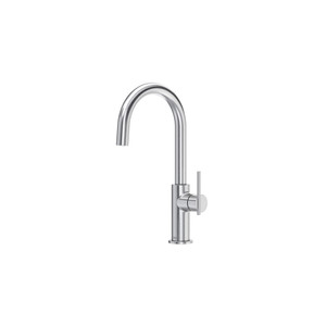 Lateral Bar/Food Prep Kitchen Faucet With C-Spout - Stainless Steel | Model Number: LT601SS