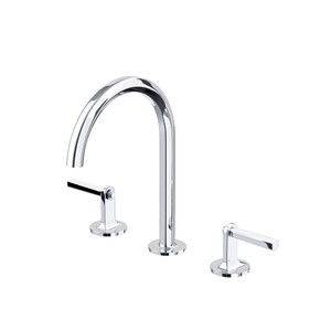 Modelle Widespread Bathroom Faucet With C-Spout - Polished Chrome | Model Number: MD08D3LMAPC