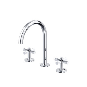Modelle™ Widespread Lavatory Faucet With C-Spout - Polished Chrome | Model Number: MD08D3XMAPC