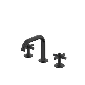 Modelle Widespread Bathroom Faucet With U-Spout - Matte Black | Model Number: MD09D3XMMB