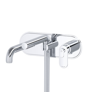 Arca Wall Mount Tub Filler Trim - Chrome | Model Number: TAA21C