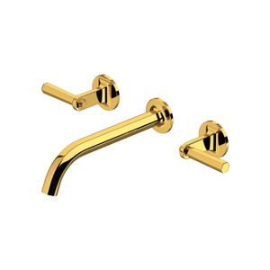 Modelle Wall Mount Bathroom Faucet Trim - Unlacquered Brass | Model Number: TMD08W3LMULB