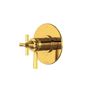 Modelle™ 1/2" Therm & Pressure Balance Trim With 3 Functions - Unlacquered Brass | Model Number: TMD23W1LMULB