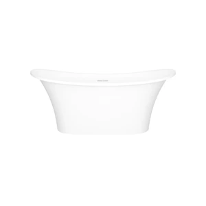 DISCONTINUED Toulouse 60" x 29" Freestanding Soaking Bathtub - Standard White (Matte) | Model Number: TO2M-N-SM-NO